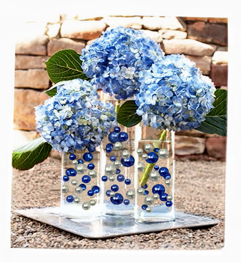 Transparent Water Gels Event Pack-Fills 5 Gallons of the Floating Gels for Your Vase Decorations- With Pre-Measured Prep/Storage Bags- No Guessing- Best Results- Not Including Pearls