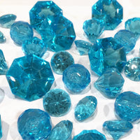 Up To 75pc Floating Custom/Sample Pack- Choose your Colors of Pearls, Gems, and Sizes- Fills 1 gallon for Your Vases- Includes Floating Transparent Gels with Measured Prep Bag