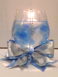 Floating Blue Translucent Gels Color Accents- Fills 1 Gallon of the Floating Gels for Your Vases