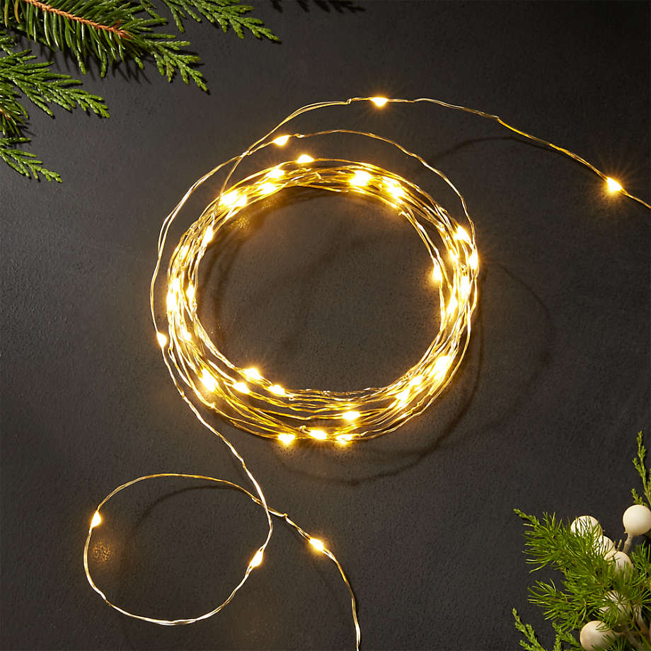 30 Led Fairy Lights on Each String- 3 Strings- Submersible String & Battery- Exclusive Garlands for Vases- Choice of Cool White or Warm White Glow