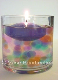 Floating Blue Translucent Gels Color Accents- Fills 1 Gallon of the Floating Gels for Your Vases